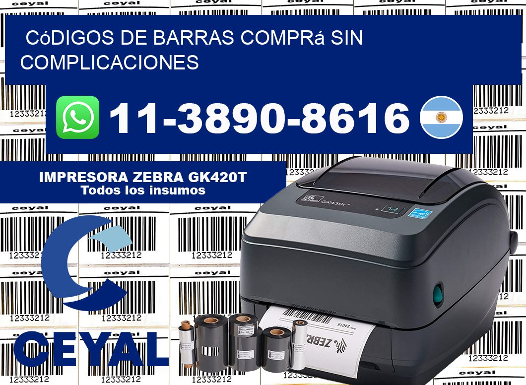 códigos de barras Comprá sin complicaciones