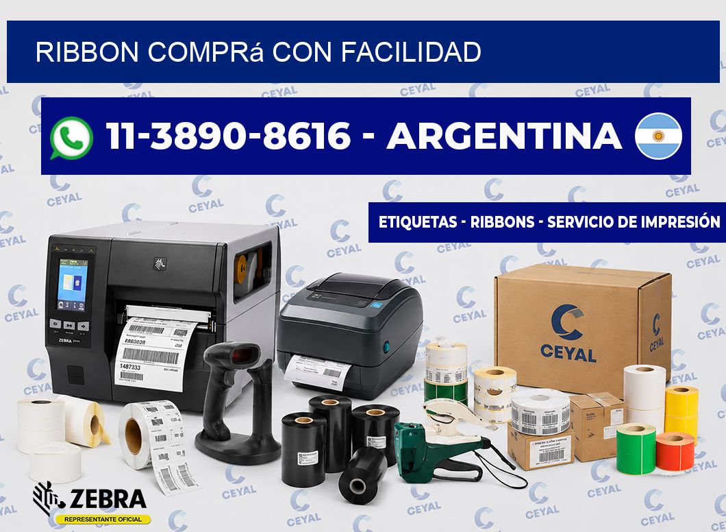 ribbon Comprá con facilidad