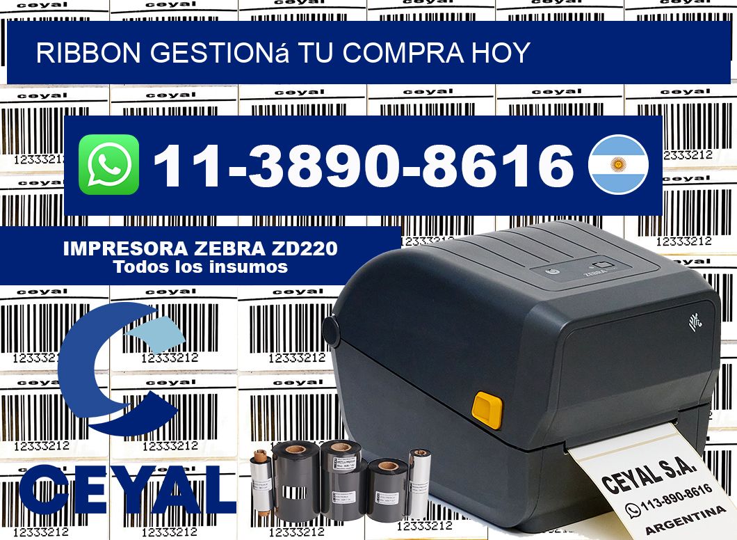 ribbon Gestioná tu compra hoy