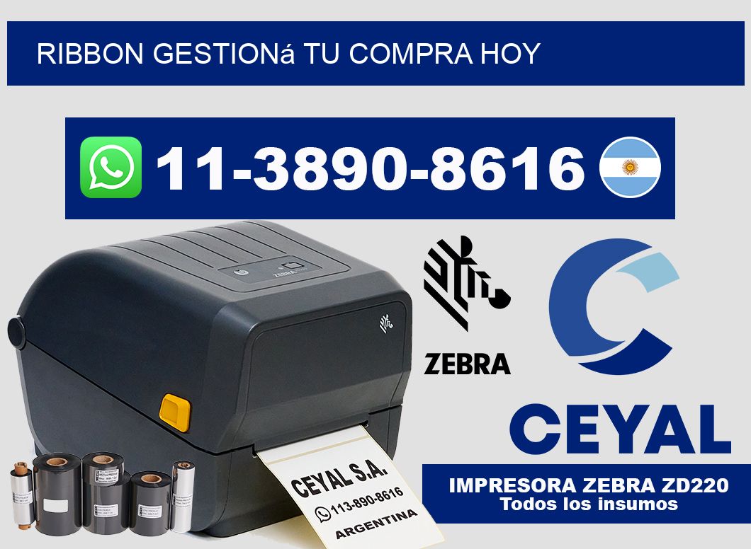 ribbon Gestioná tu compra hoy