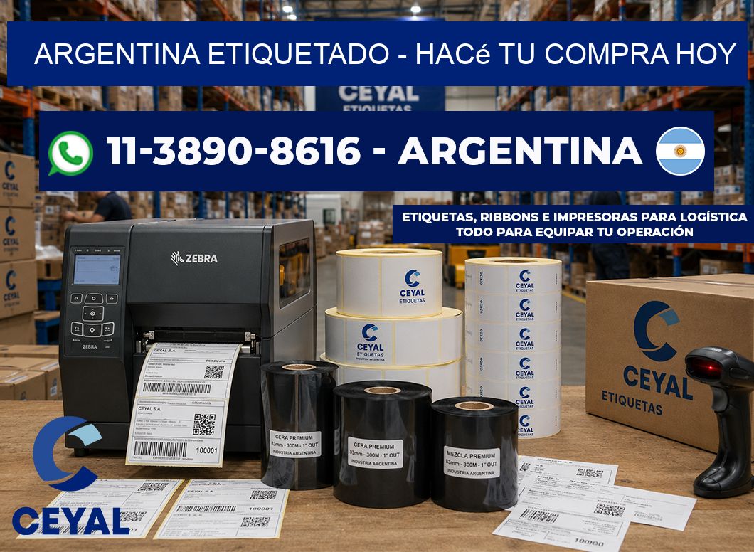 ARGENTINA ETIQUETADO - Hacé tu compra hoy