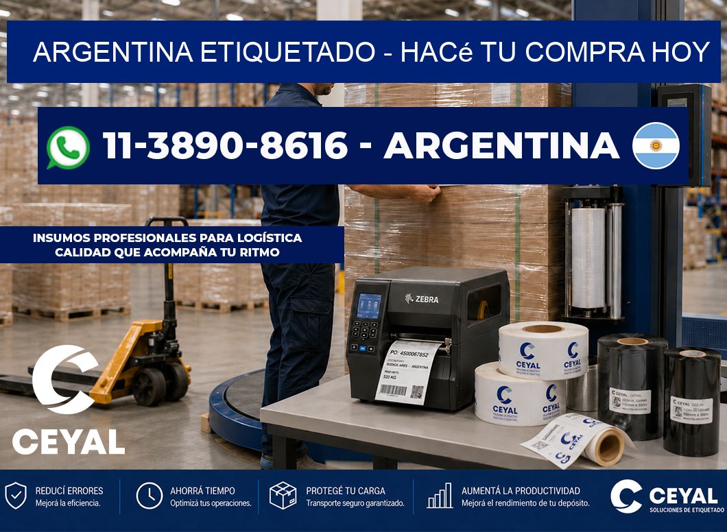ARGENTINA ETIQUETADO - Hacé tu compra hoy