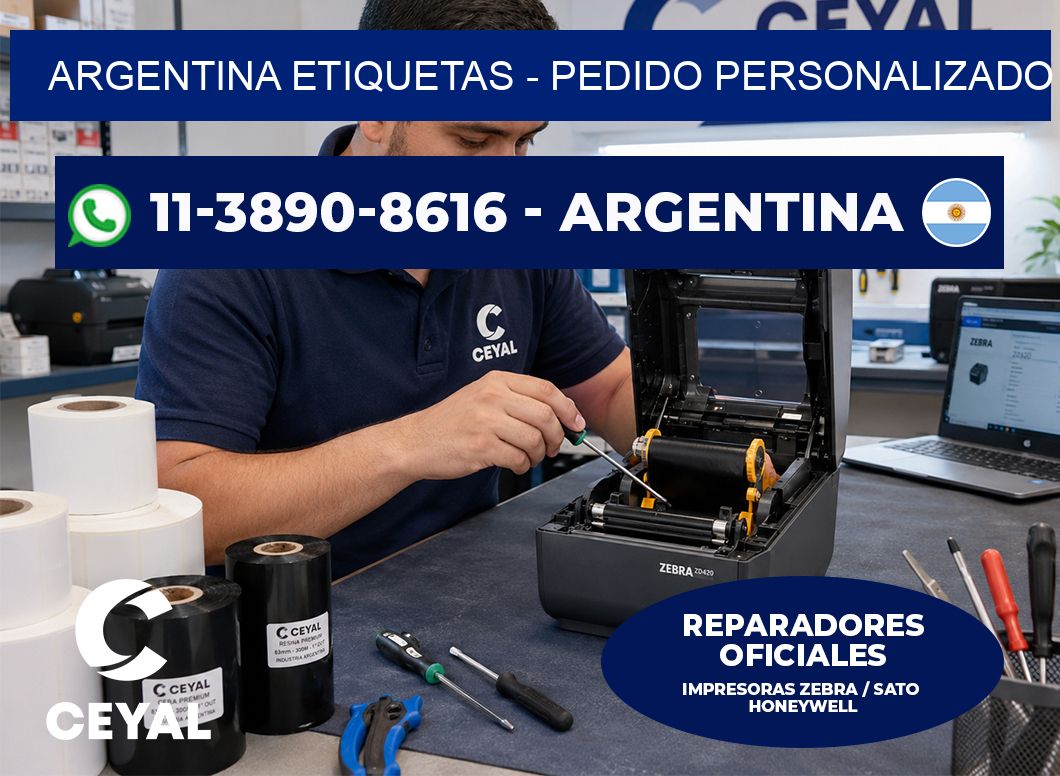 ARGENTINA ETIQUETAS - Pedido personalizado