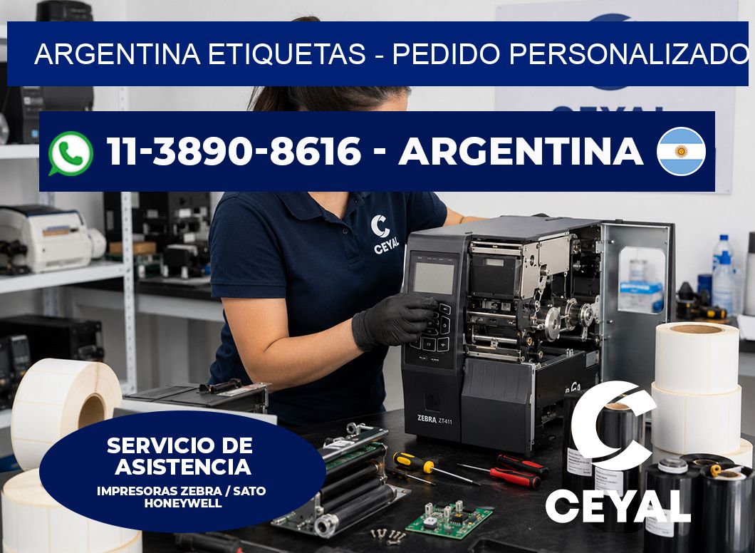 ARGENTINA ETIQUETAS - Pedido personalizado