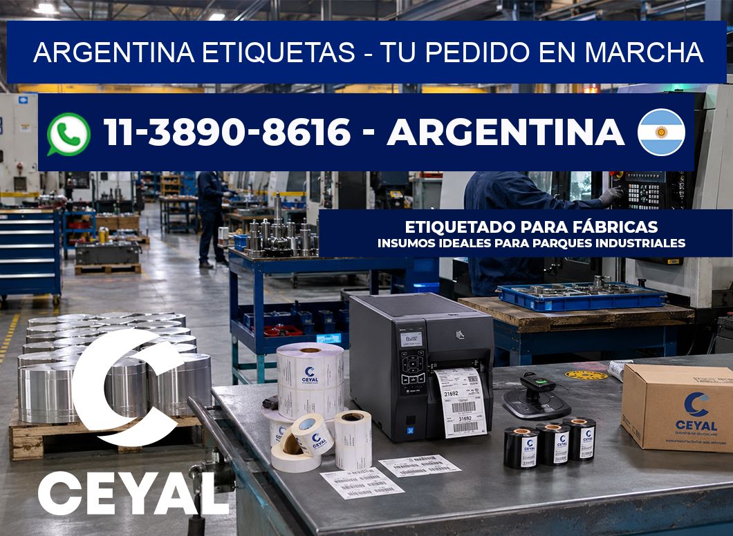 ARGENTINA ETIQUETAS - Tu pedido en marcha