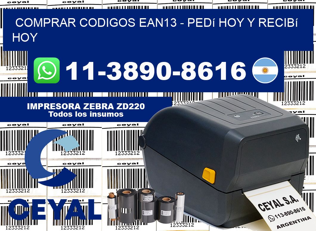 COMPRAR CODIGOS EAN13 - Pedí hoy y recibí hoy