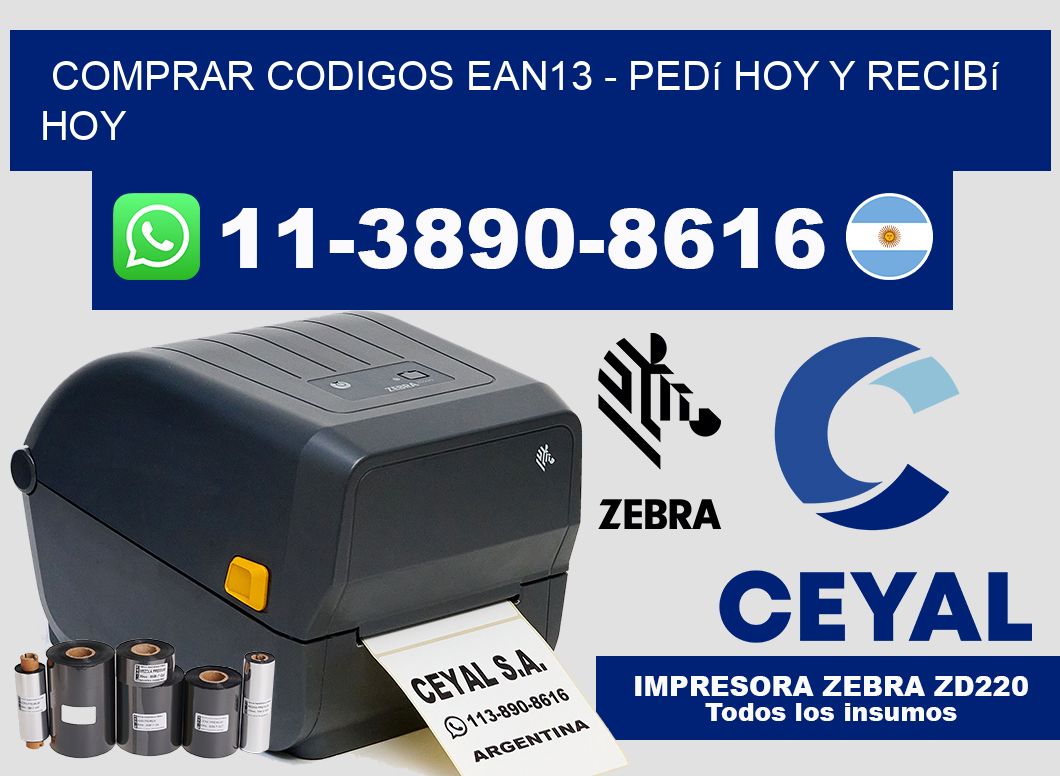 COMPRAR CODIGOS EAN13 – Pedí hoy y recibí hoy