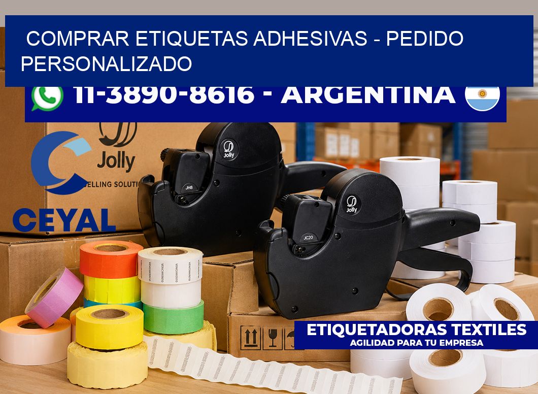 COMPRAR ETIQUETAS ADHESIVAS - Pedido personalizado