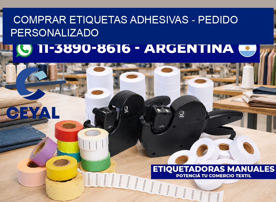 COMPRAR ETIQUETAS ADHESIVAS - Pedido personalizado