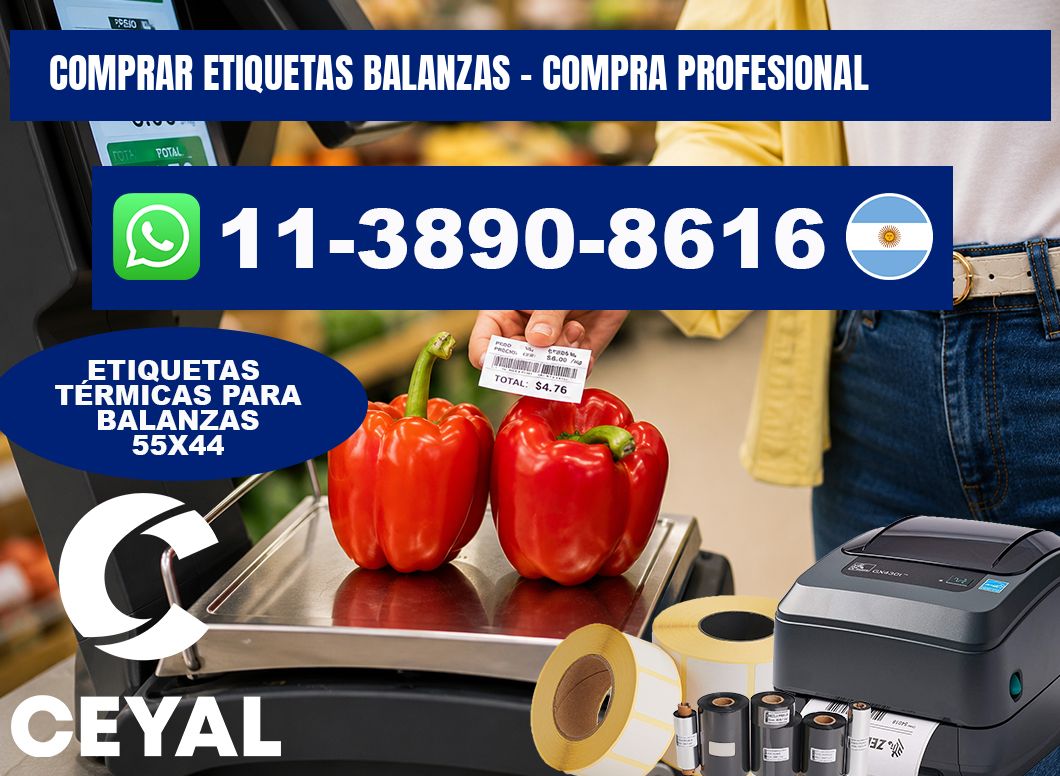 COMPRAR ETIQUETAS BALANZAS - Compra profesional