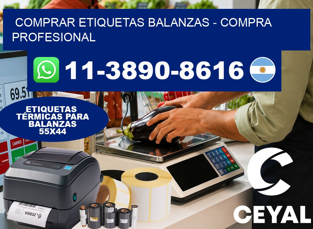 COMPRAR ETIQUETAS BALANZAS – Compra profesional