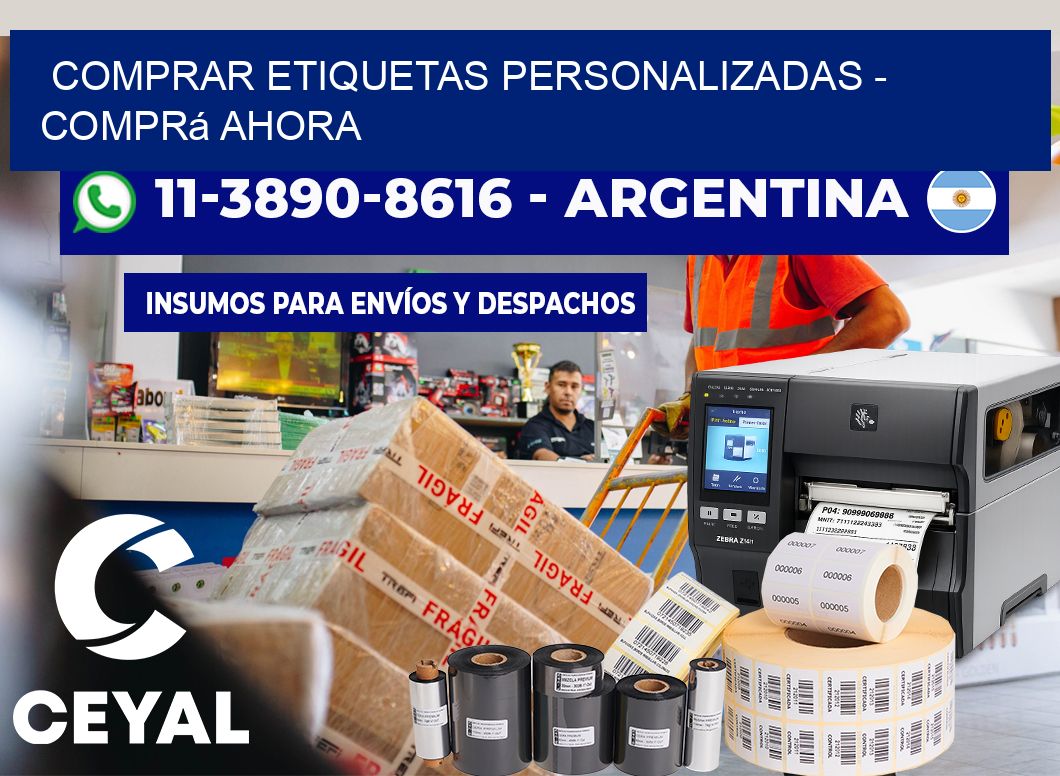 COMPRAR ETIQUETAS PERSONALIZADAS - Comprá ahora