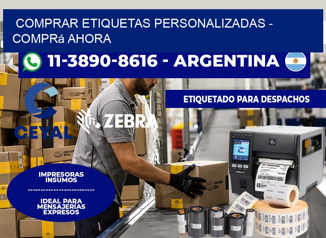 COMPRAR ETIQUETAS PERSONALIZADAS – Comprá ahora