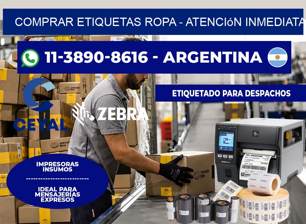 COMPRAR ETIQUETAS ROPA – Atención inmediata