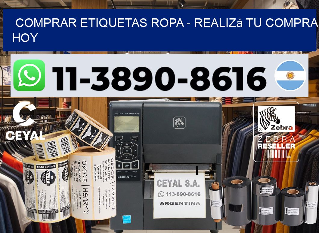 COMPRAR ETIQUETAS ROPA - Realizá tu compra hoy