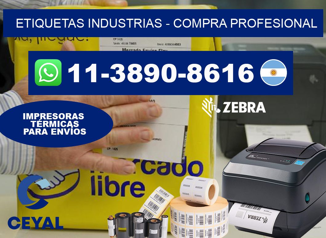 ETIQUETAS INDUSTRIAS - Compra profesional