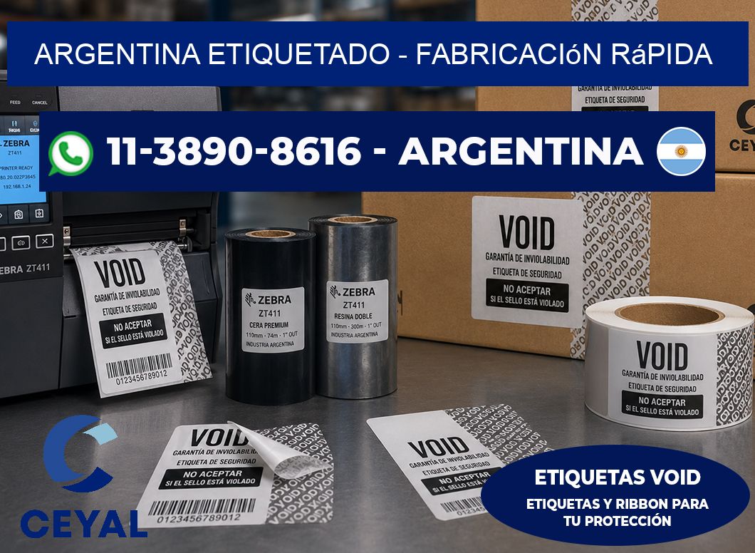 ARGENTINA ETIQUETADO – Fabricación rápida