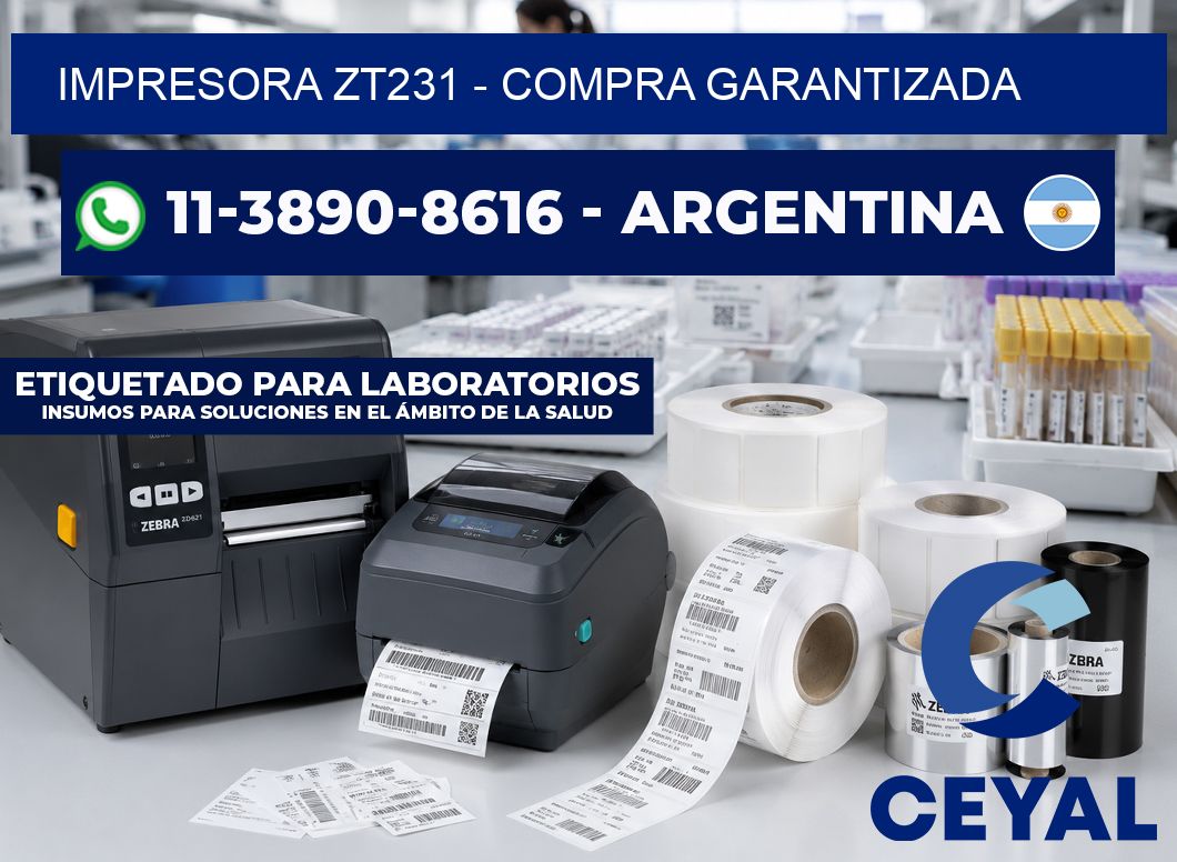 IMPRESORA ZT231 - Compra garantizada