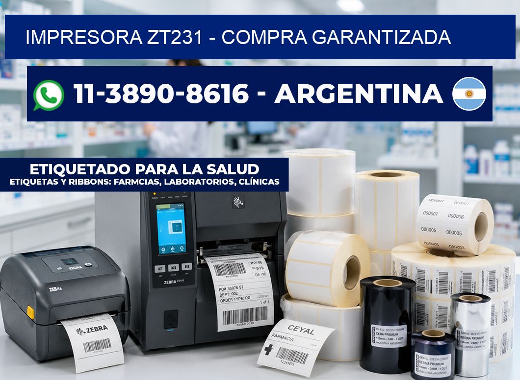 IMPRESORA ZT231 – Compra garantizada