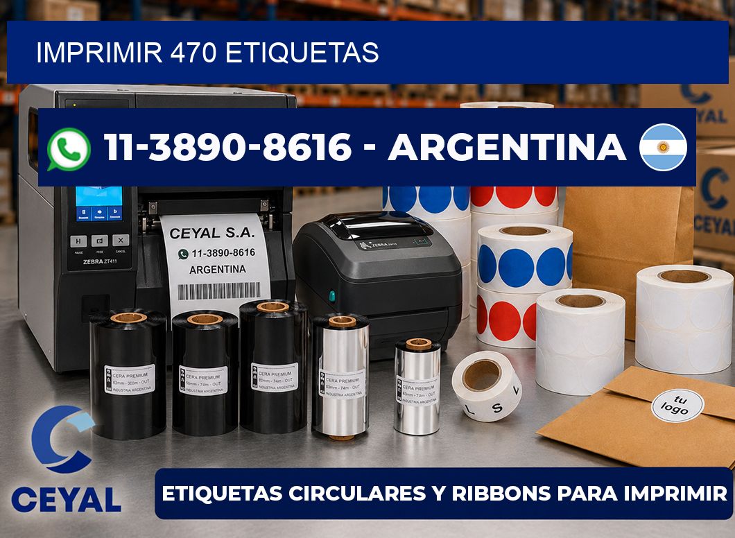 IMPRIMIR 470 ETIQUETAS
