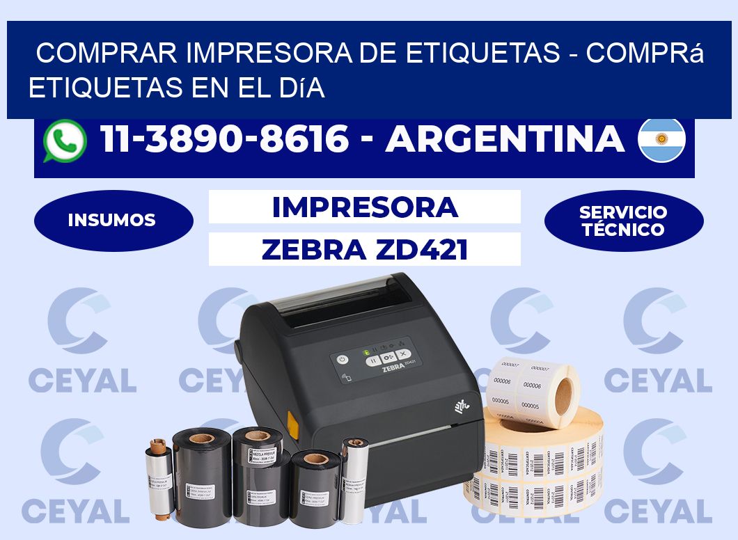 COMPRAR IMPRESORA DE ETIQUETAS - Comprá etiquetas en el día