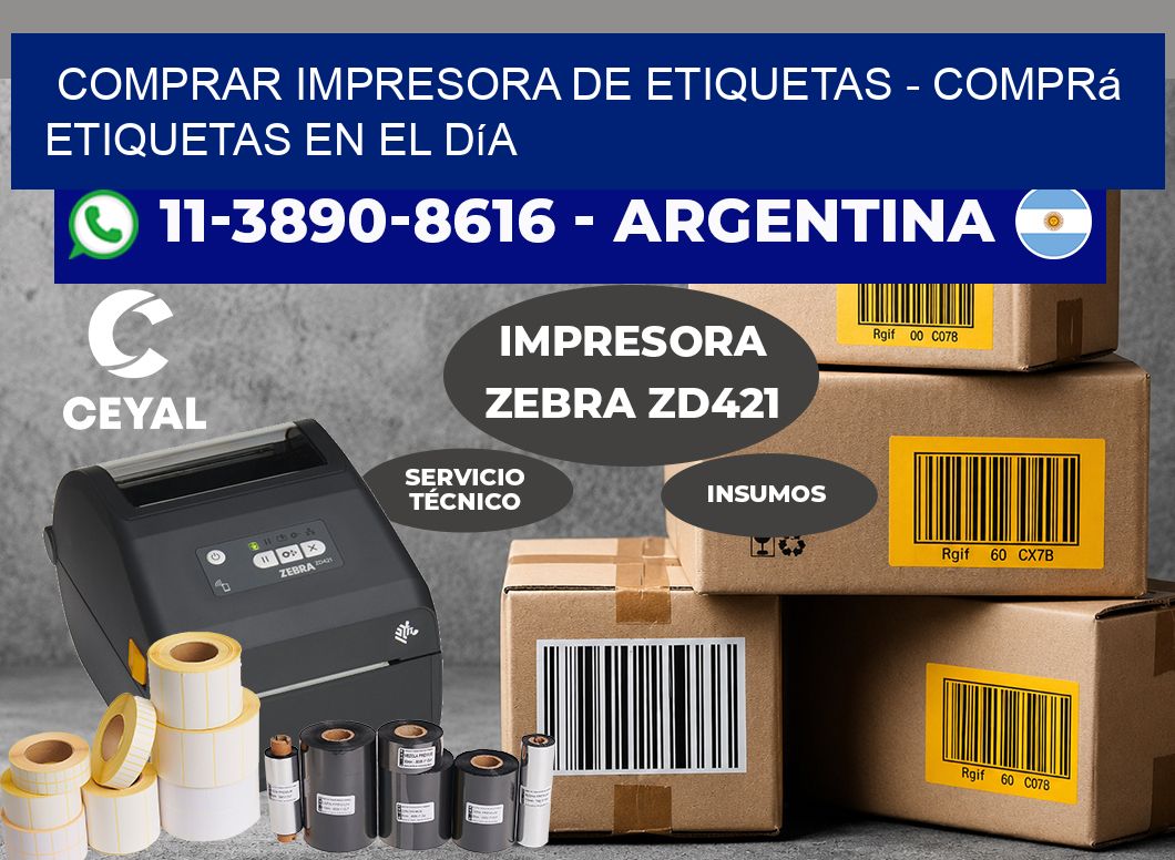 COMPRAR IMPRESORA DE ETIQUETAS – Comprá etiquetas en el día