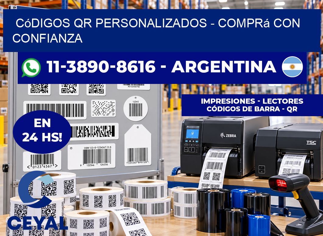 Códigos QR Personalizados - Comprá con confianza