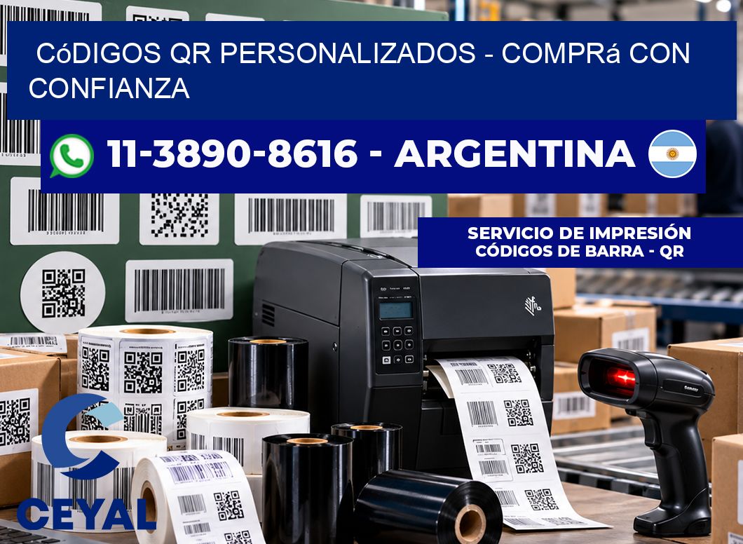 Códigos QR Personalizados - Comprá con confianza