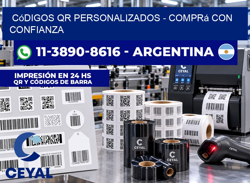 Códigos QR Personalizados - Comprá con confianza