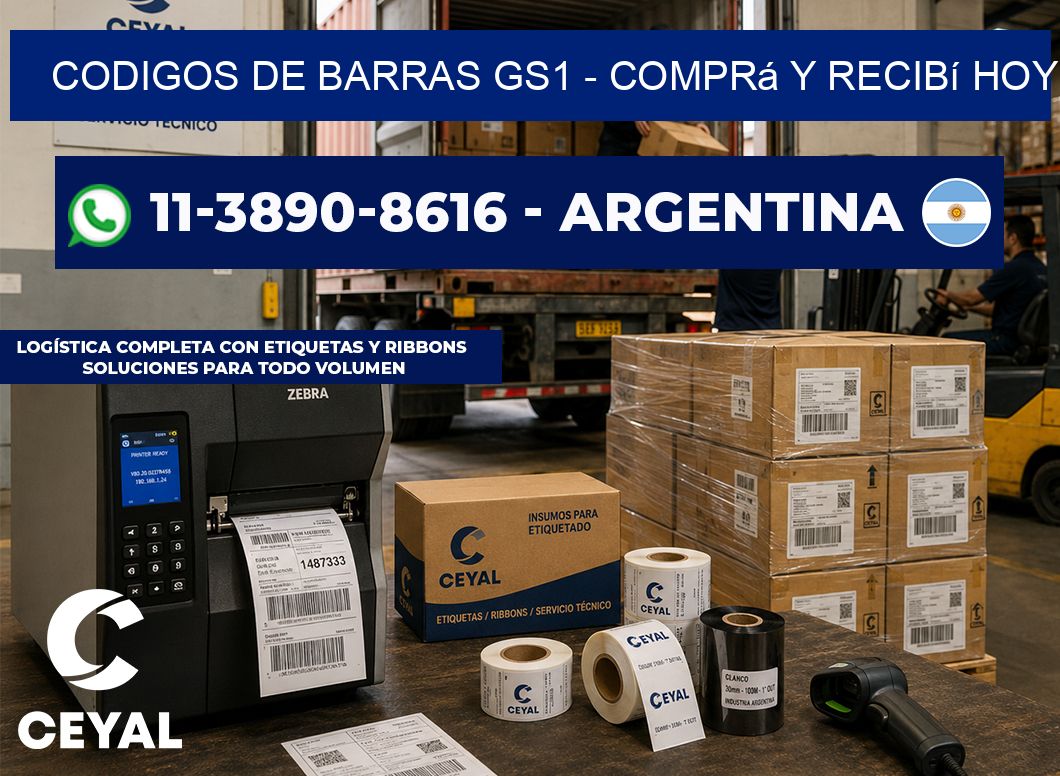 codigos de barras gs1 - Comprá y recibí hoy