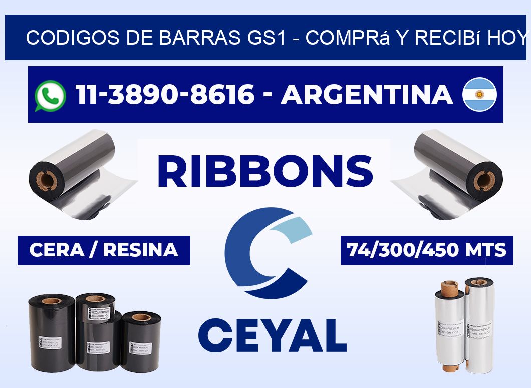 codigos de barras gs1 - Comprá y recibí hoy
