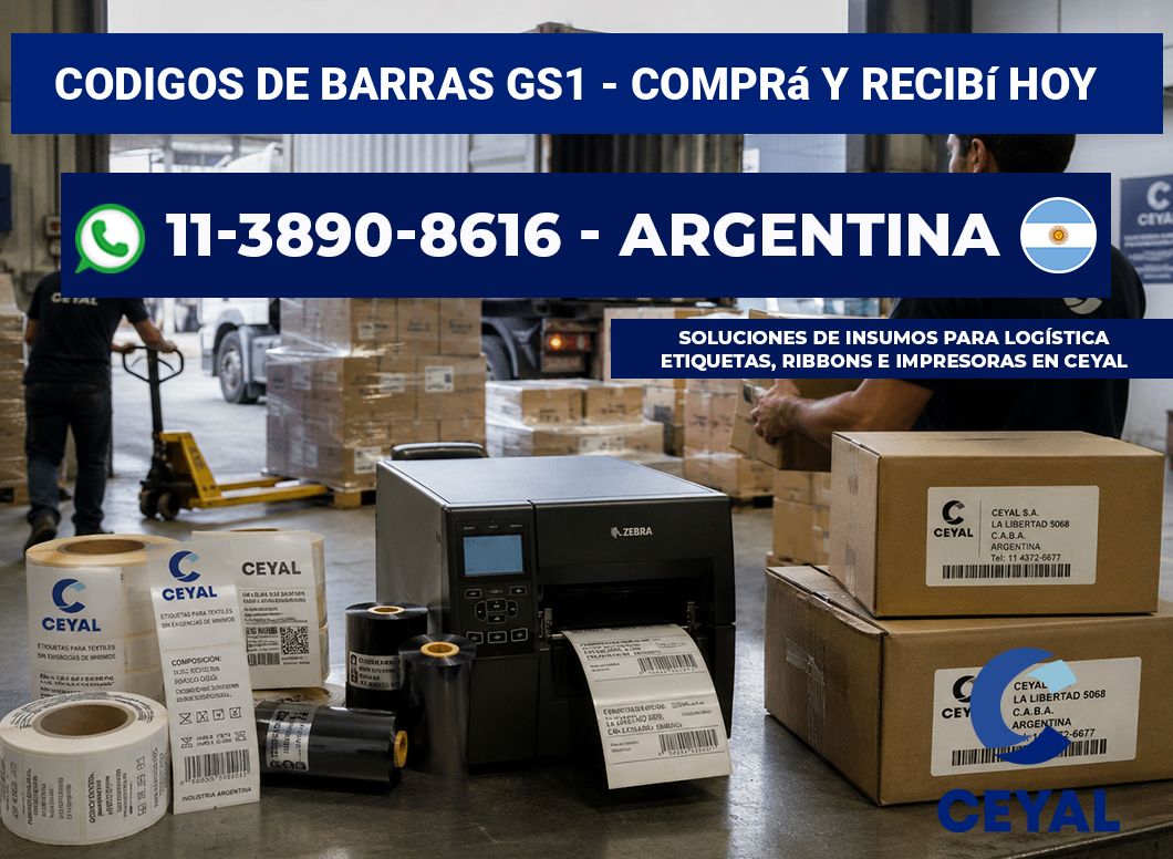 codigos de barras gs1 – Comprá y recibí hoy