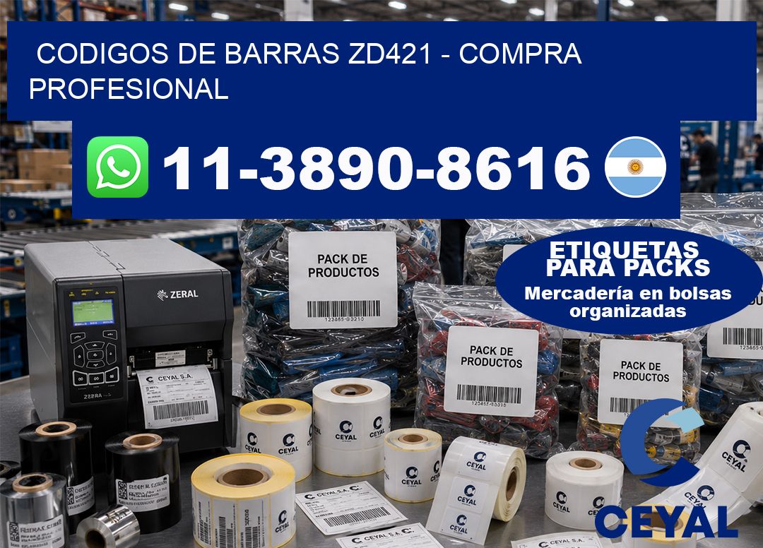 codigos de barras zd421 - Compra profesional
