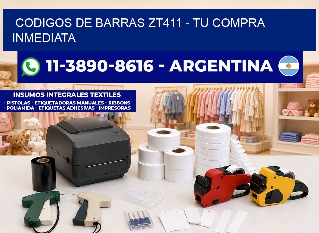 codigos de barras zt411 - Tu compra inmediata