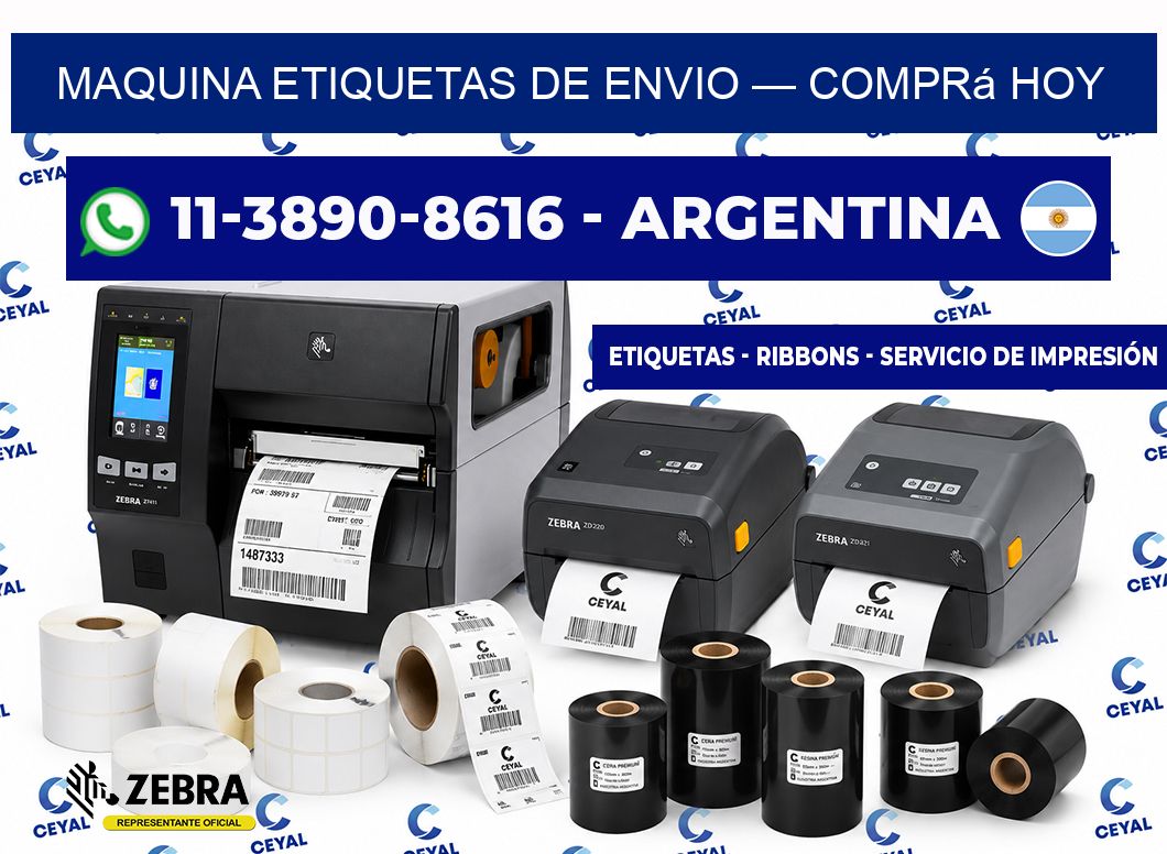 maquina etiquetas de envio — Comprá hoy