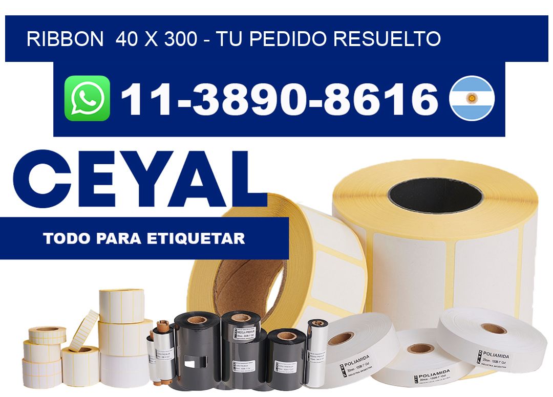 ribbon 40 x 300 - Tu pedido resuelto