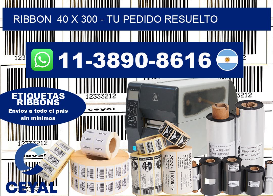 ribbon  40 x 300 – Tu pedido resuelto