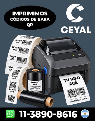 Códigos de barras a Medida - Pedí directo al fabricante