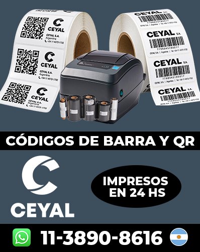 Códigos de barras a Medida - Pedí sin esperar