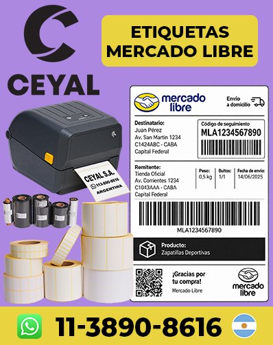 Etiquetas para Impresión de Modelos de Ropa argentina