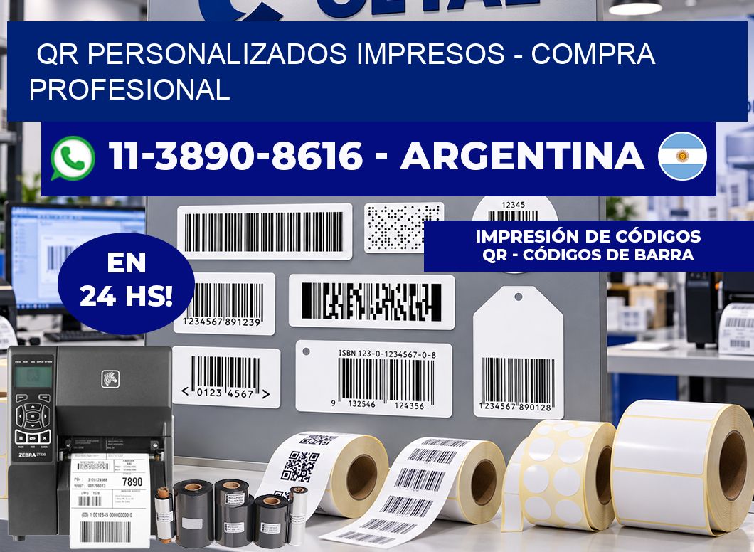 QR Personalizados Impresos - Compra profesional