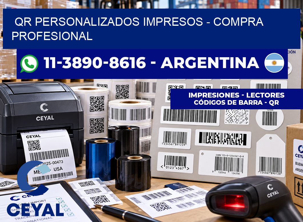 QR Personalizados Impresos - Compra profesional