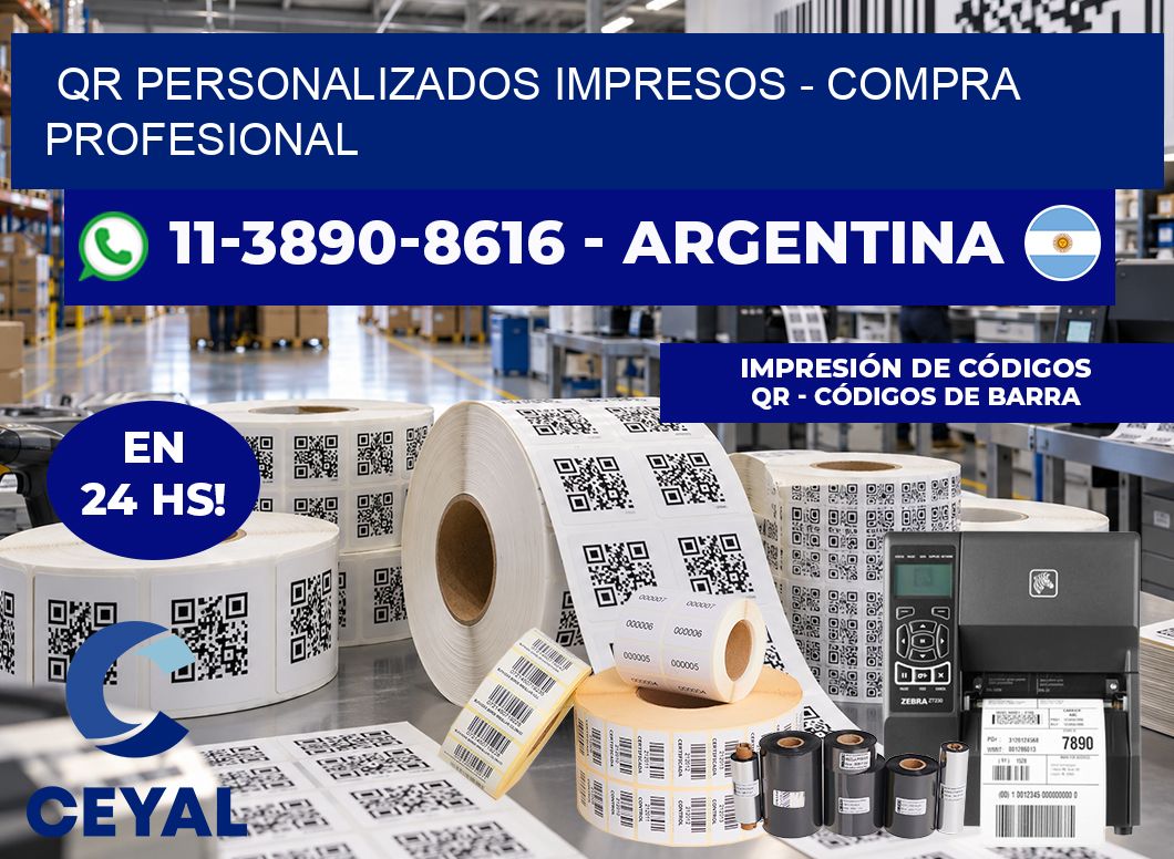 QR Personalizados Impresos - Compra profesional