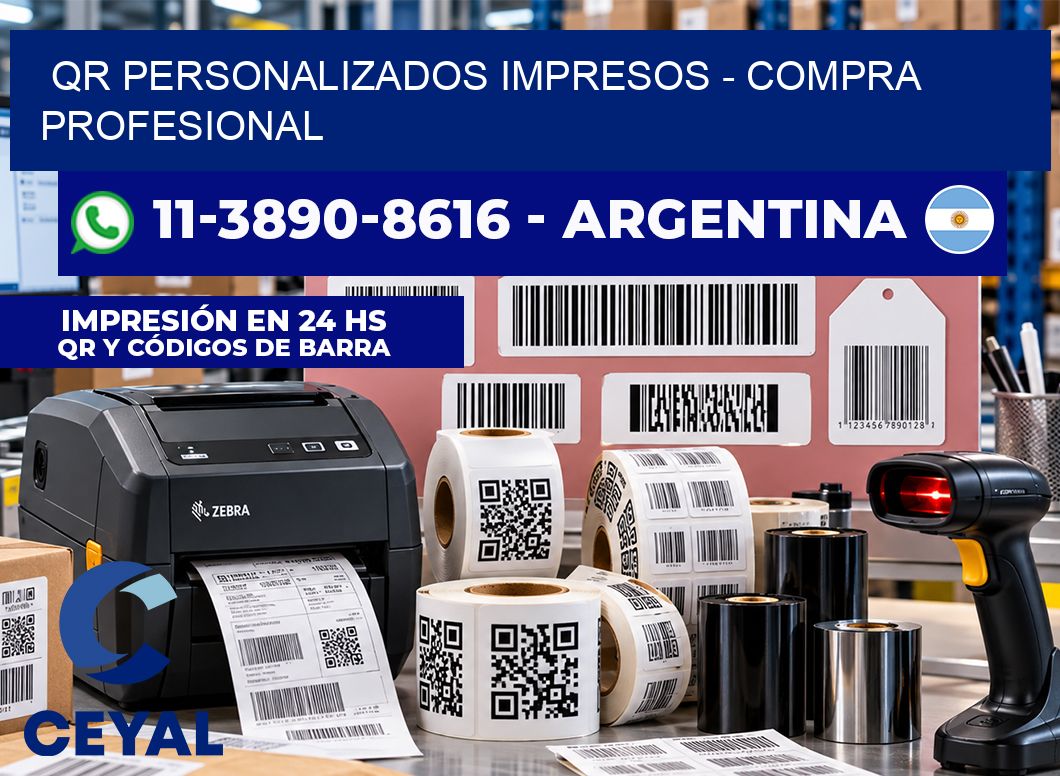 QR Personalizados Impresos – Compra profesional