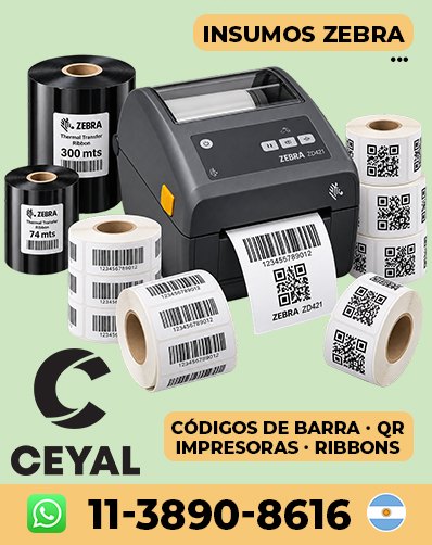 RIBBON RESINA DE IMPRESION - Consultá reposición