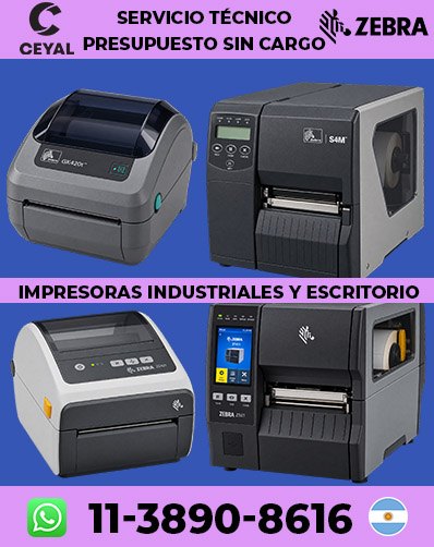impresora zebra para industrias Arg